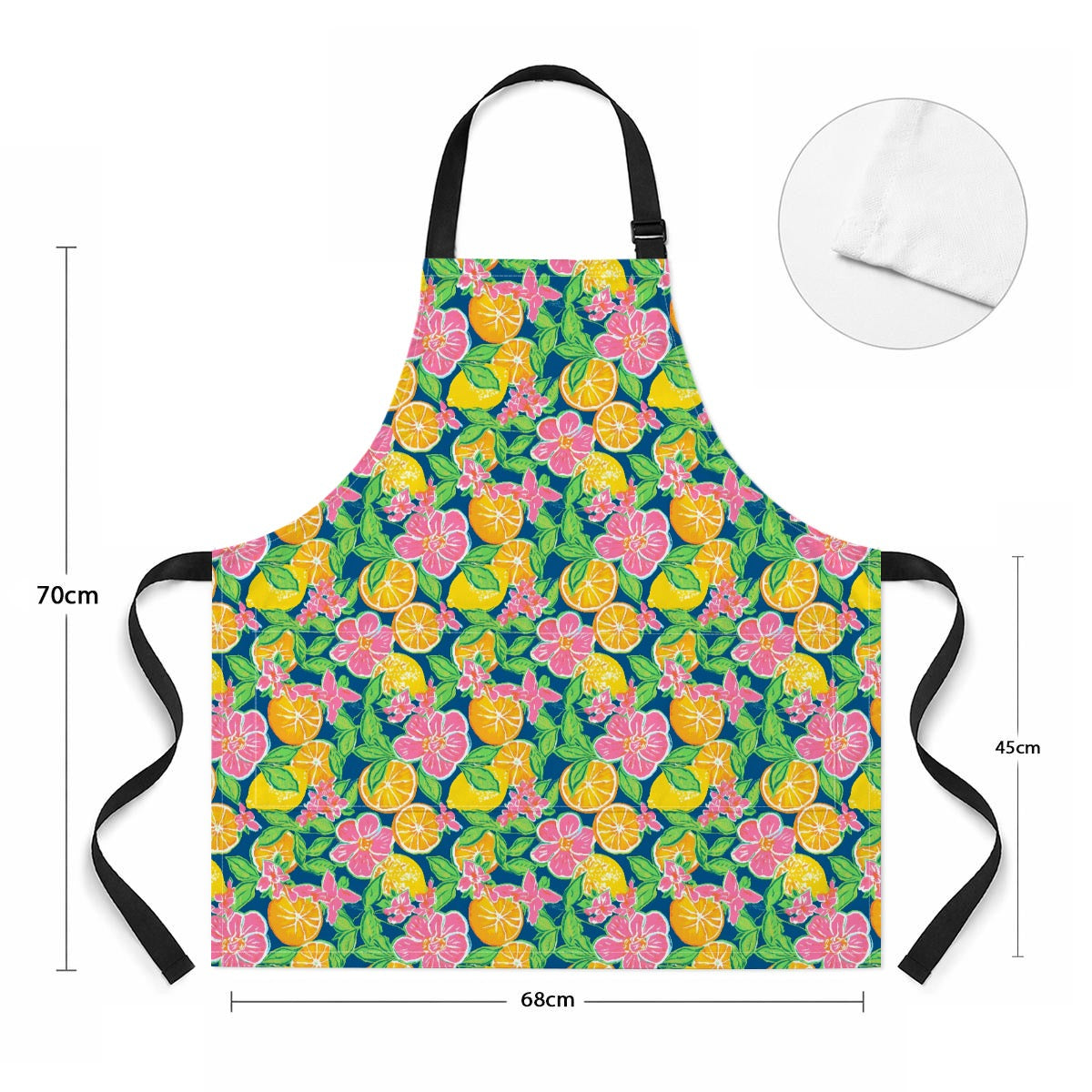 Citrus Fruit Print apron