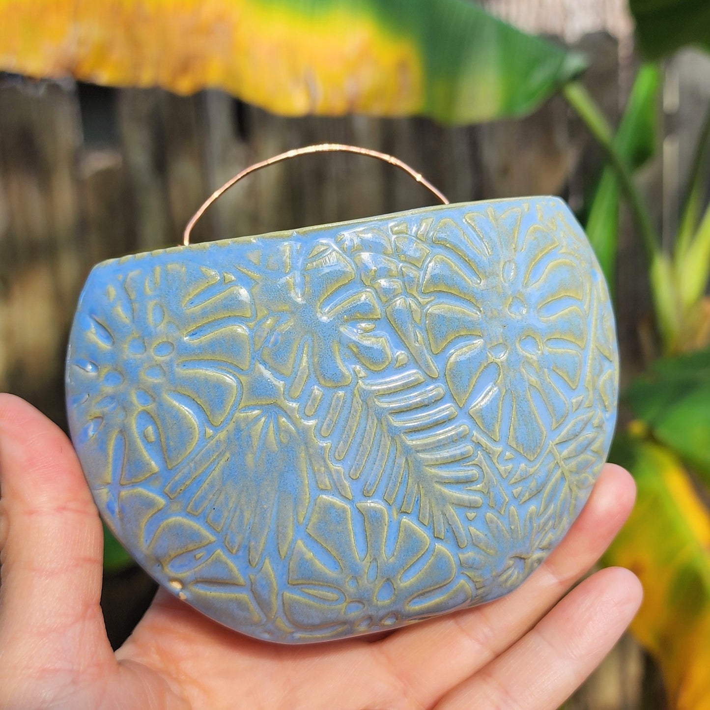 Ceramic Wall Planter Art