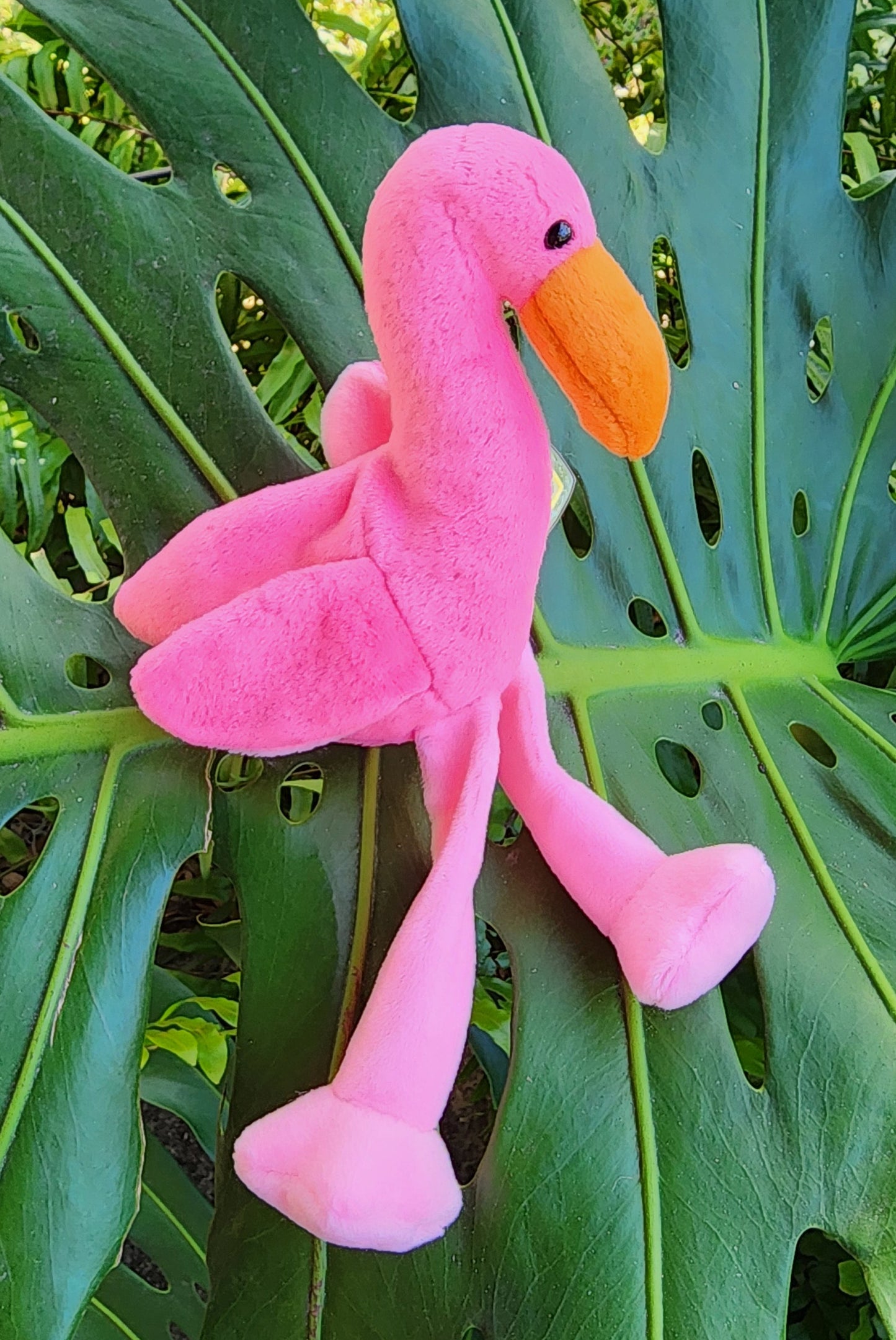 Pinky The Flamingo Vintage Beanie Baby Toy Collectable