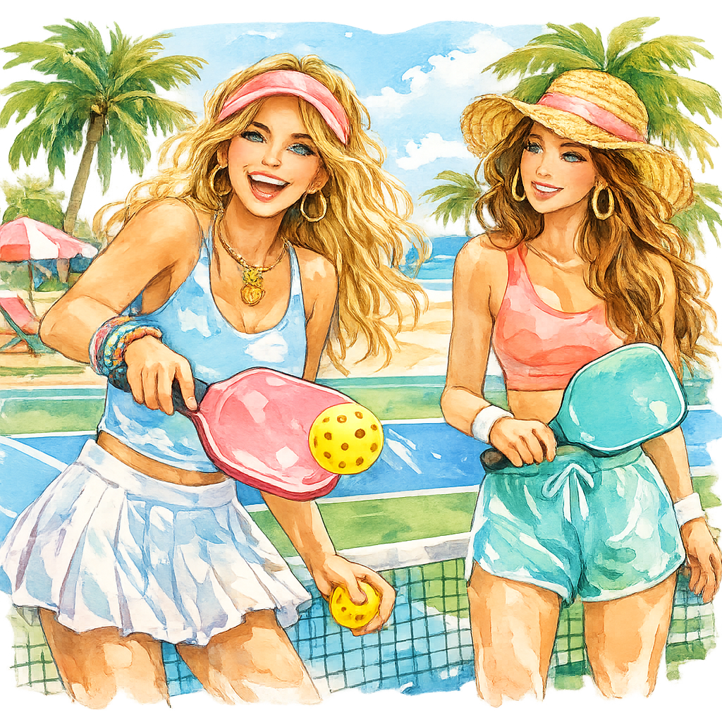 Pickleball In Paradise