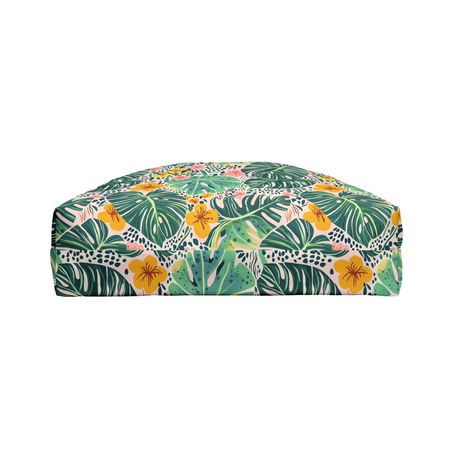 Tropical Leaf Weekender Tote — Floral Monstera Travel Bag