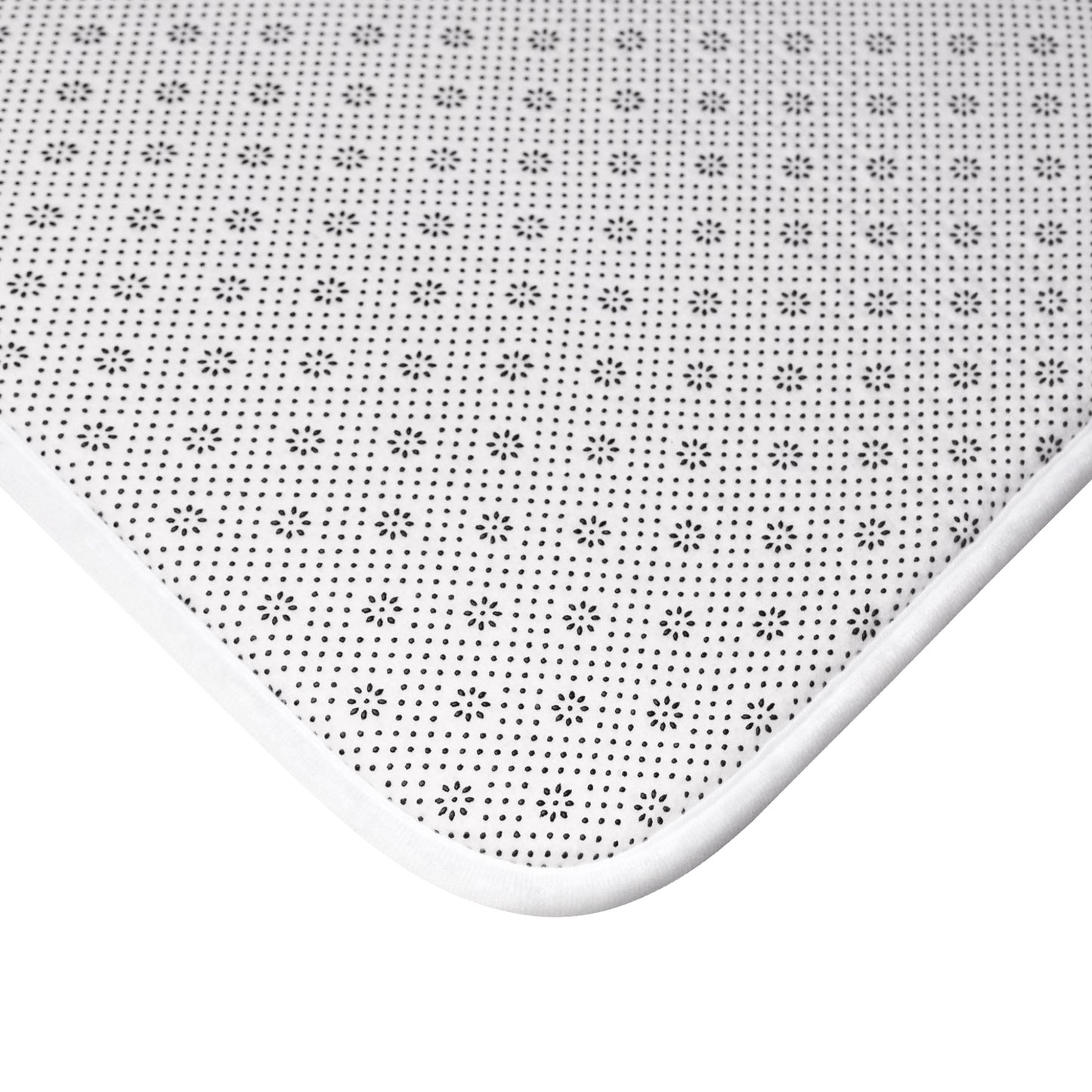 Sea Turtle Bath Mat — Tropical Pool Pattern, Coastal Bathroom Accent
