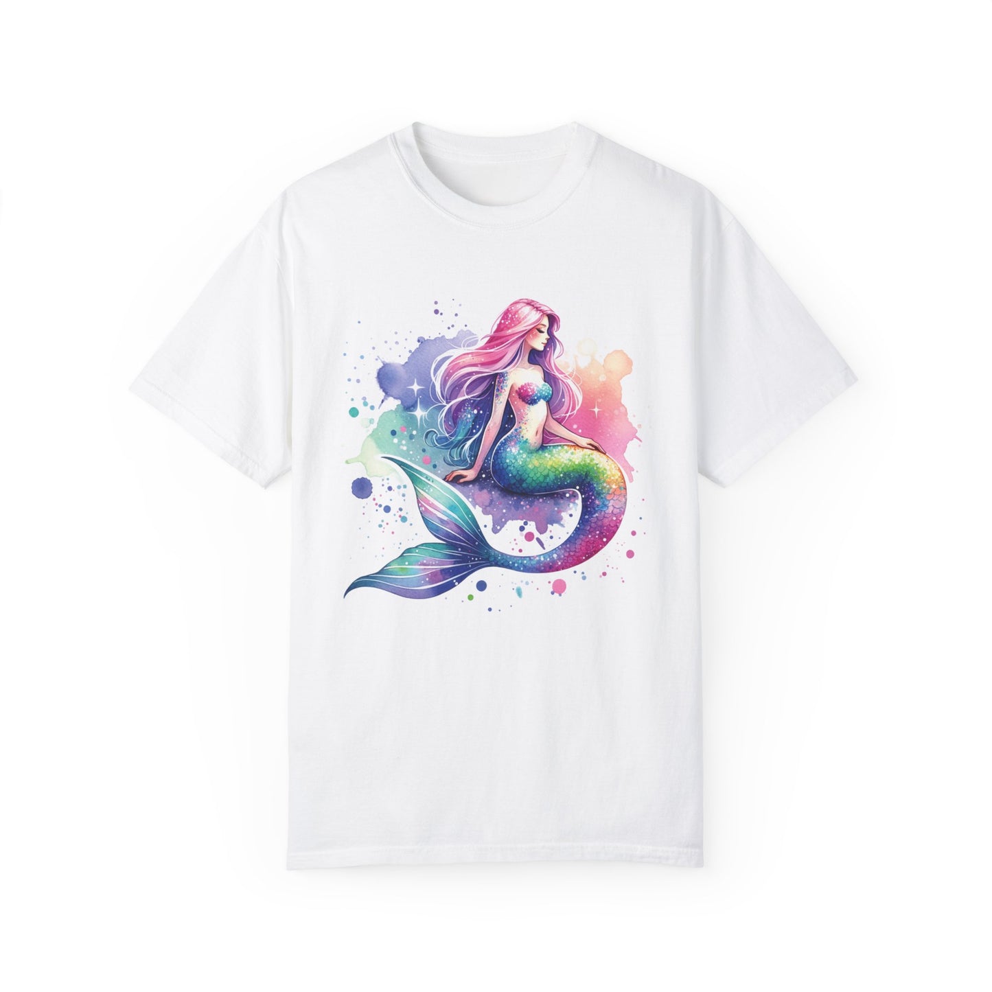 Mermaid relaxed fit soft cotton T-shirt