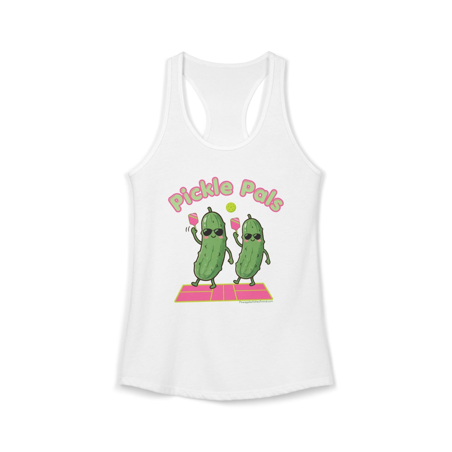 Pickleball Pals Women's Summer Racerback Tank Top