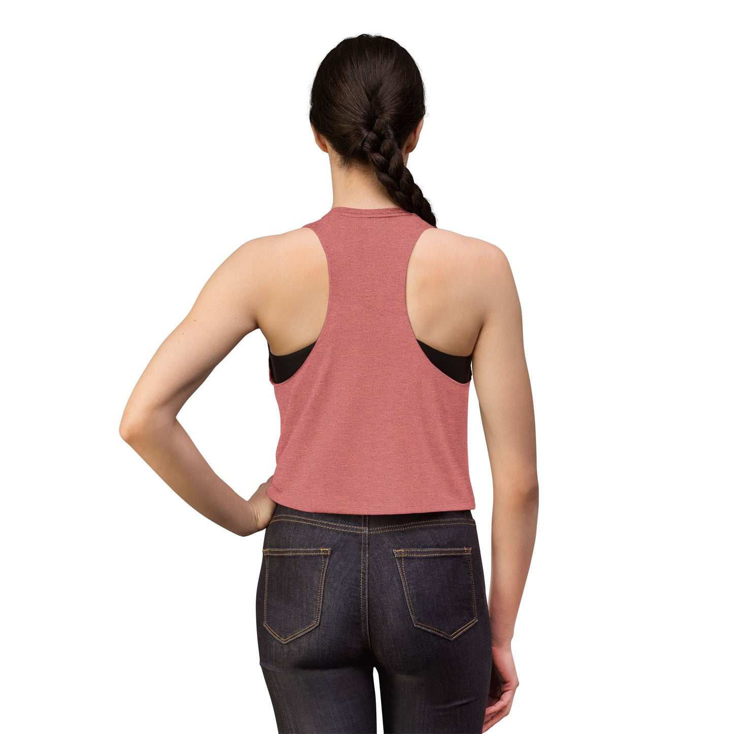 Pickleball Beach Crop Top — "Pickleball Beach Repeat" Women's Sleeveless Tank