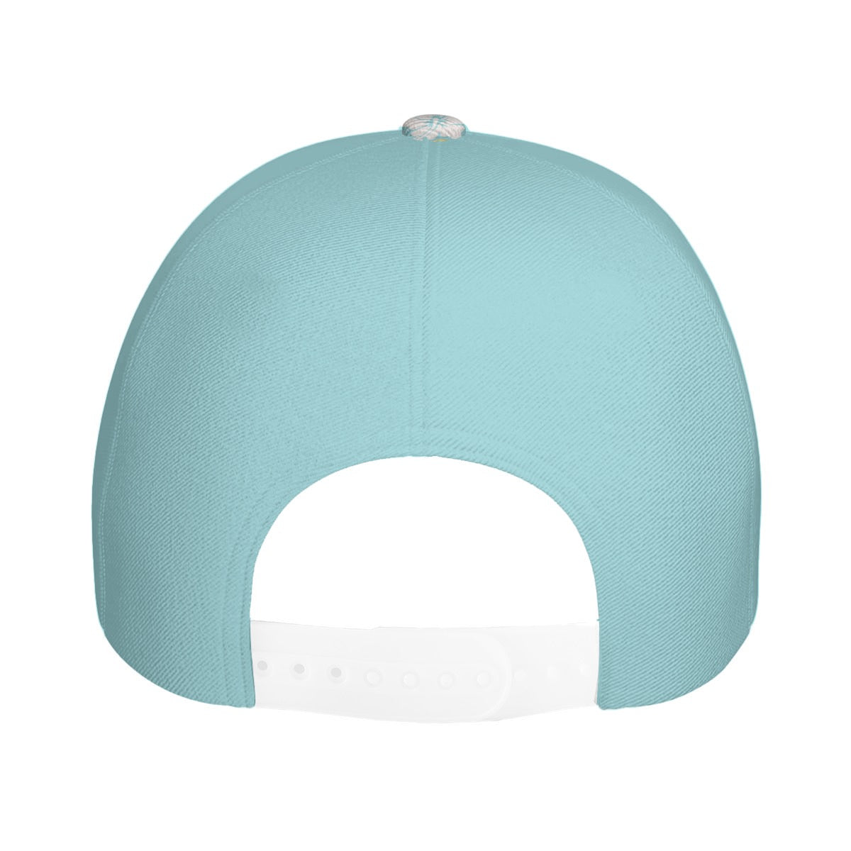 Floral Blue and Yellow Pickleball Print Women's Cap Hat