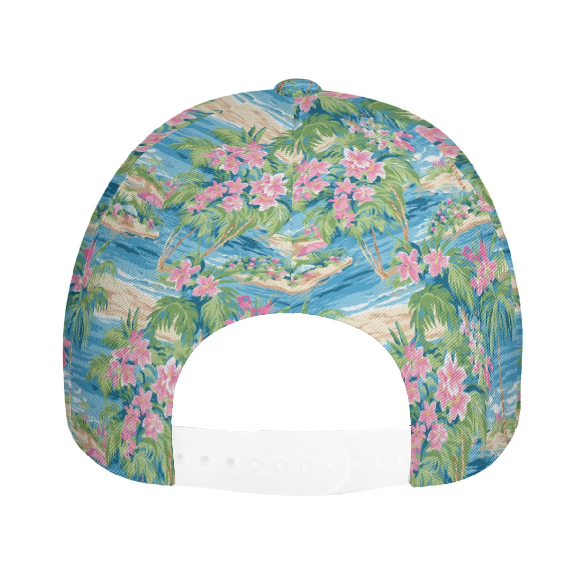 Tropical Print Snapback Hat