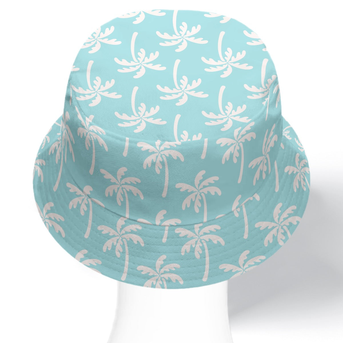 Surf Beach Print Double-Side Bucket Hat