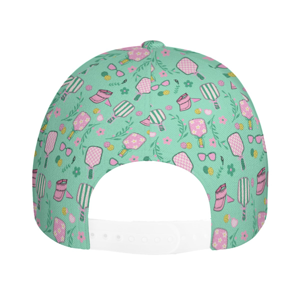 Woman’s Cute Pickleball Printed Baseball Cap