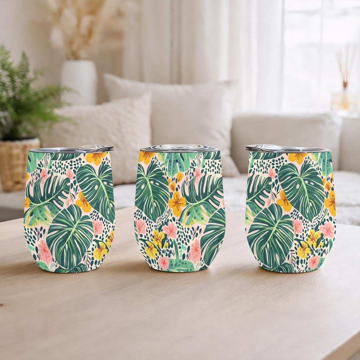 Jungle Cup Wine Tumbler|12OZ
