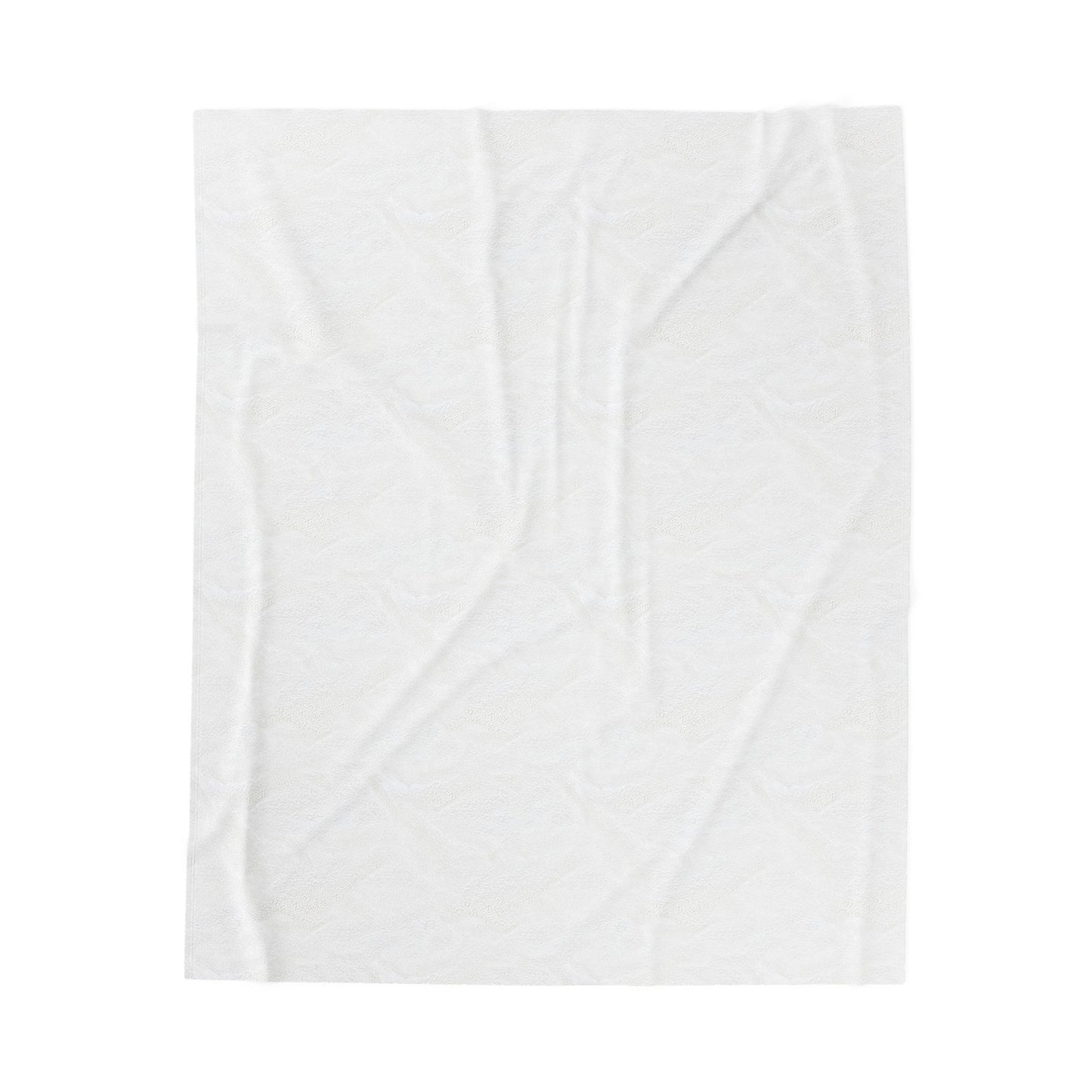 Blue Seagull Velveteen Plush Blanket – Coastal Nautical Throw
