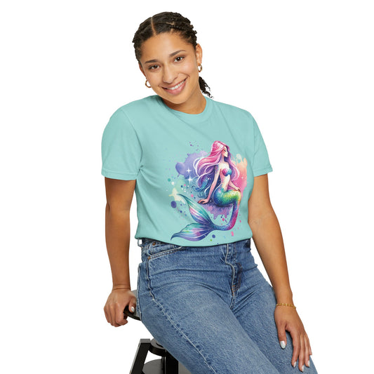 Women’s Mermaid Relaxed Fit Soft Cotton T-shirt