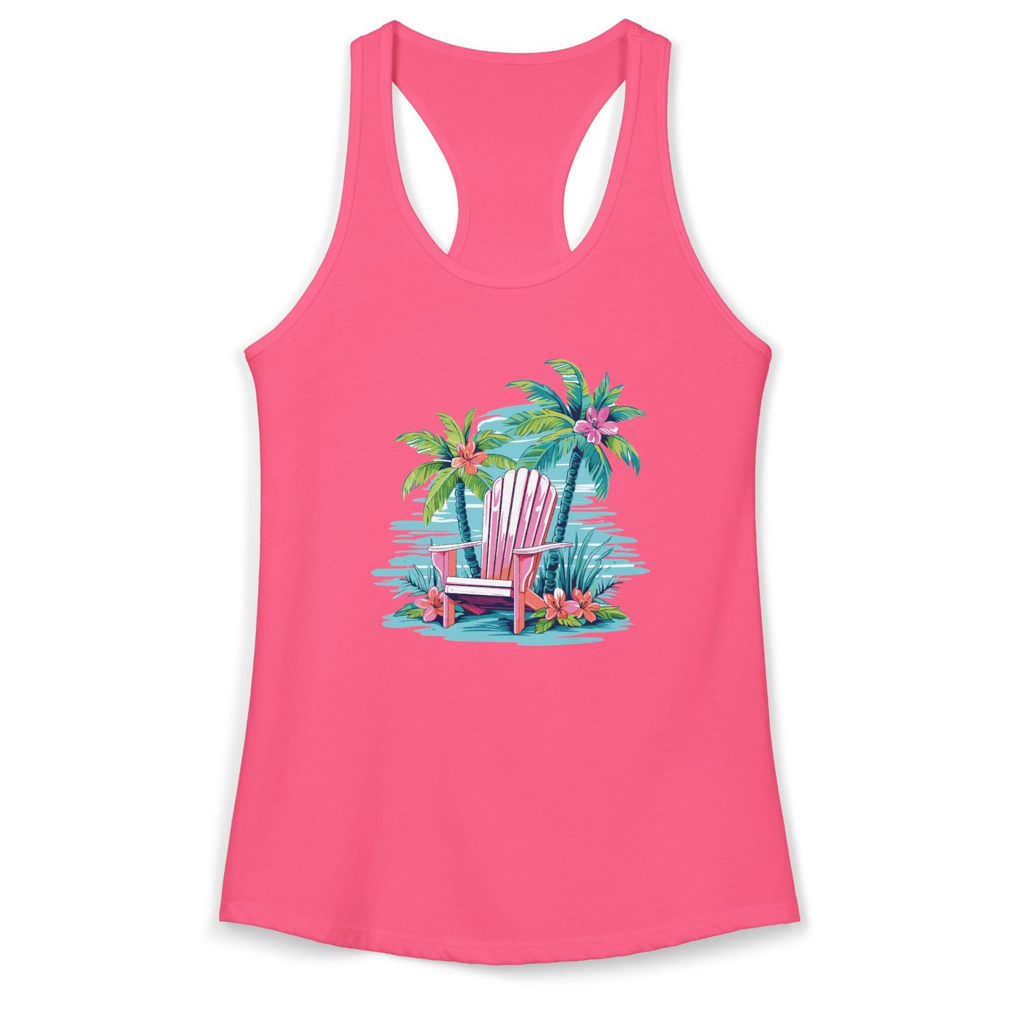 Women's Beach Racerback Tank