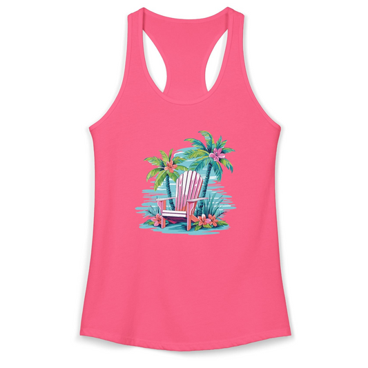 Women's Beach Racerback Tank
