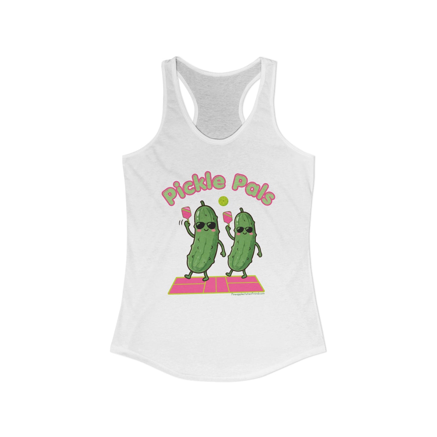Pickleball Pals Women's Summer Racerback Tank Top
