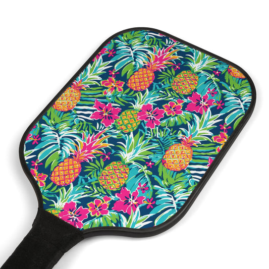 Tropical Pickleball Paddle Set - Fun & Colorful Kit for Players, Sports Lovers, Perfect Gift for Friends, Active Lifestyle, Summer Fun