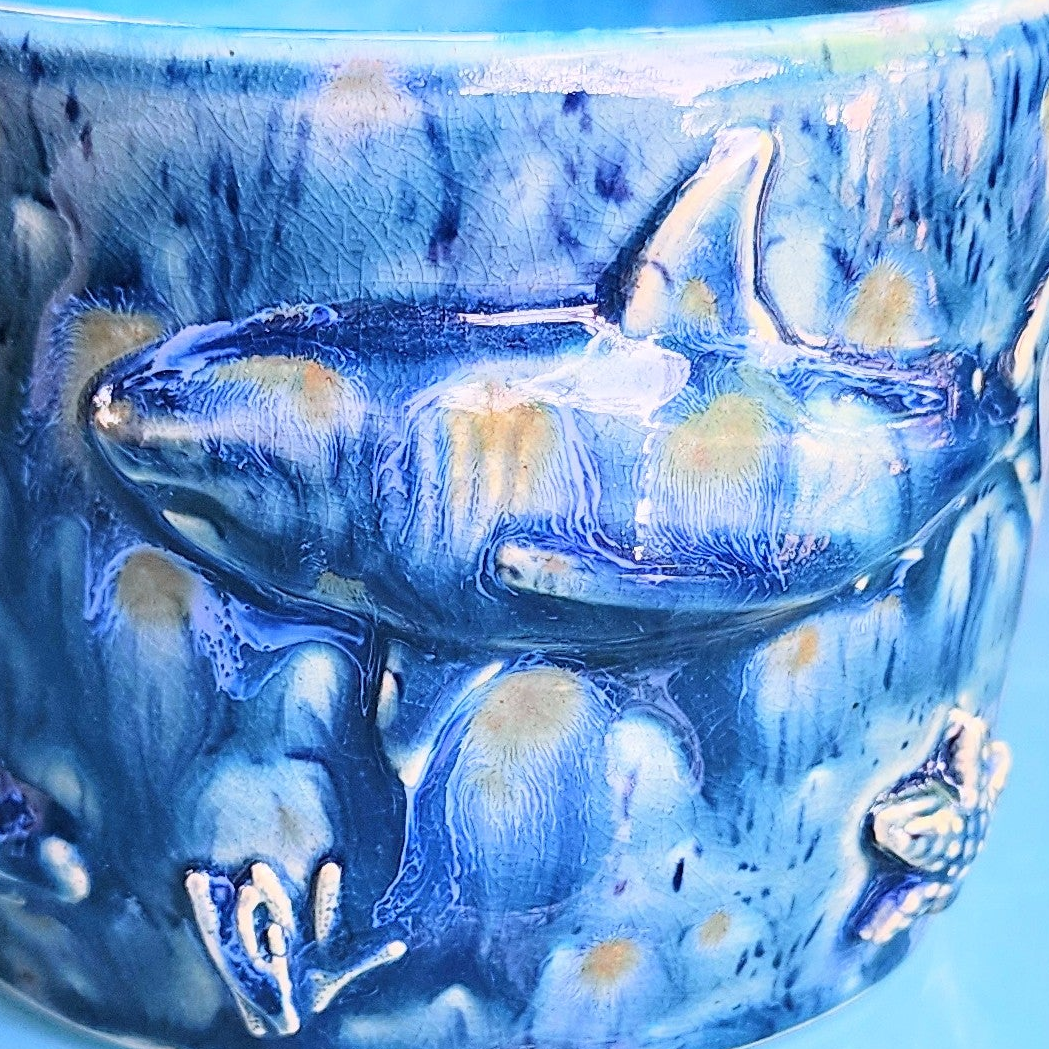Sealife Ceramic Planter Bowl