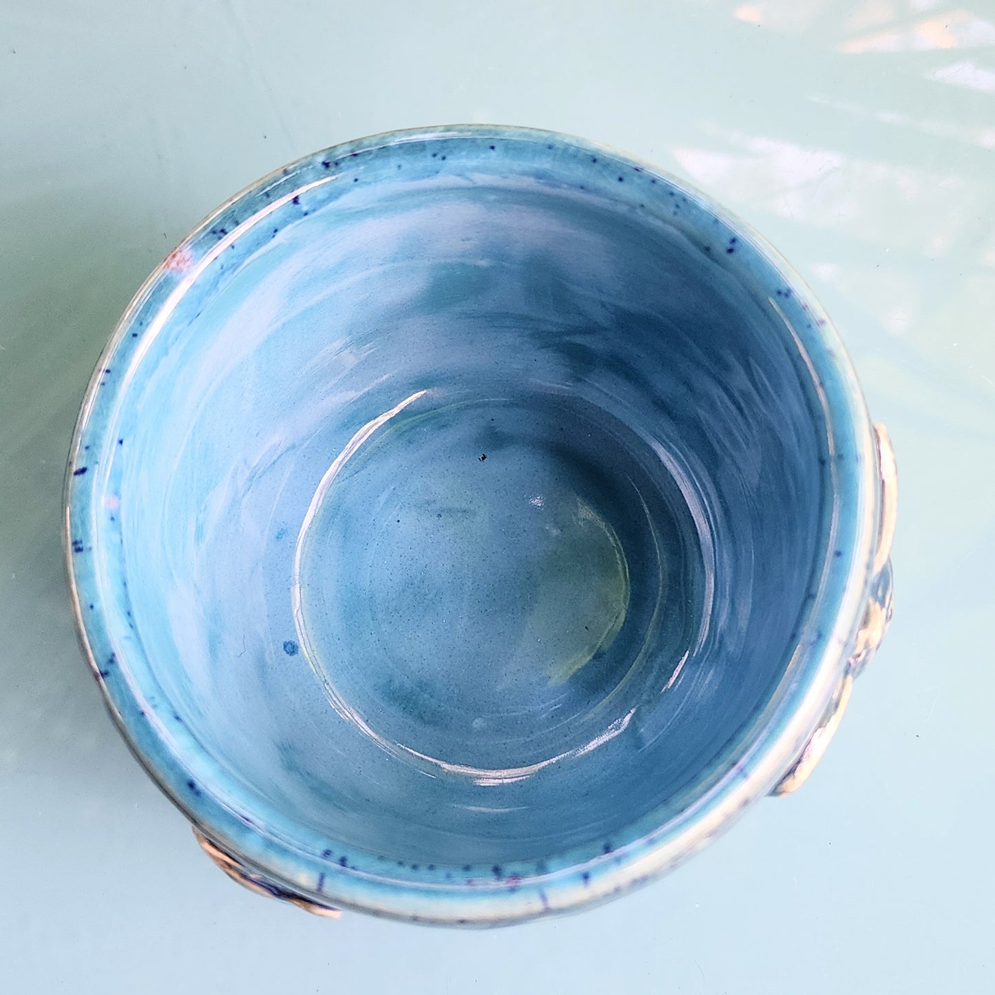 Sealife Ceramic Planter Bowl