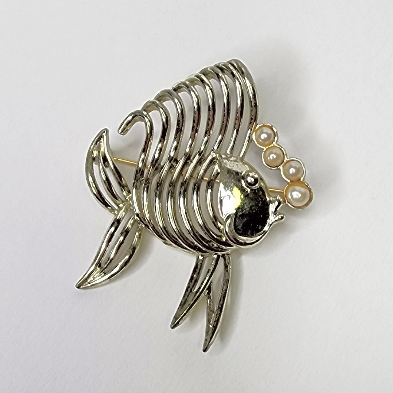 Vintage Fish Brooch Pin